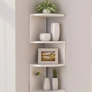 5-layer Wooden Corner Shelf Display Stand