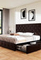 King Size Upholstered Bed Frame