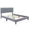 Queen Size Upholstered Platform Bed