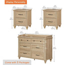 3 Piece Dresser and Nightstand Sets