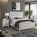 King 4PC Modern Style Storage Bedroom Set