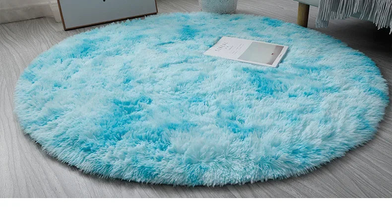 Super Soft Plush Round Rug Mat