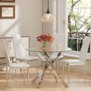 Rectangular Glass Dining Table