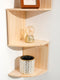 5-layer Wooden Corner Shelf Display Stand