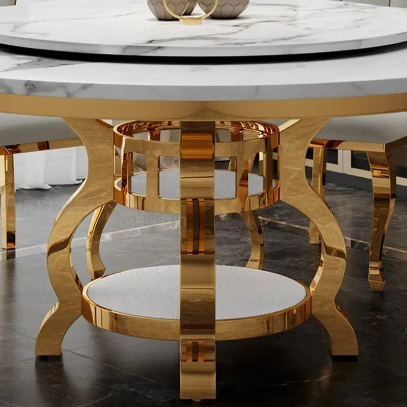 Modern Glass Breakfast Table