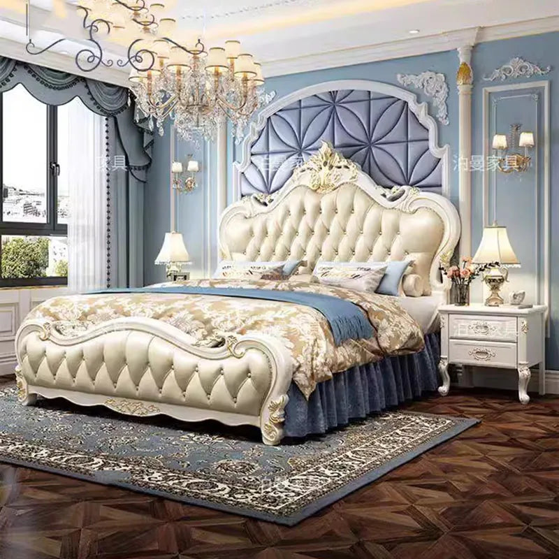 White Luxury Bed