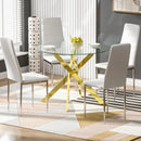 Rectangular Glass Dining Table