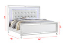 Sterling Queen 5 PC LED Bedroom Set.