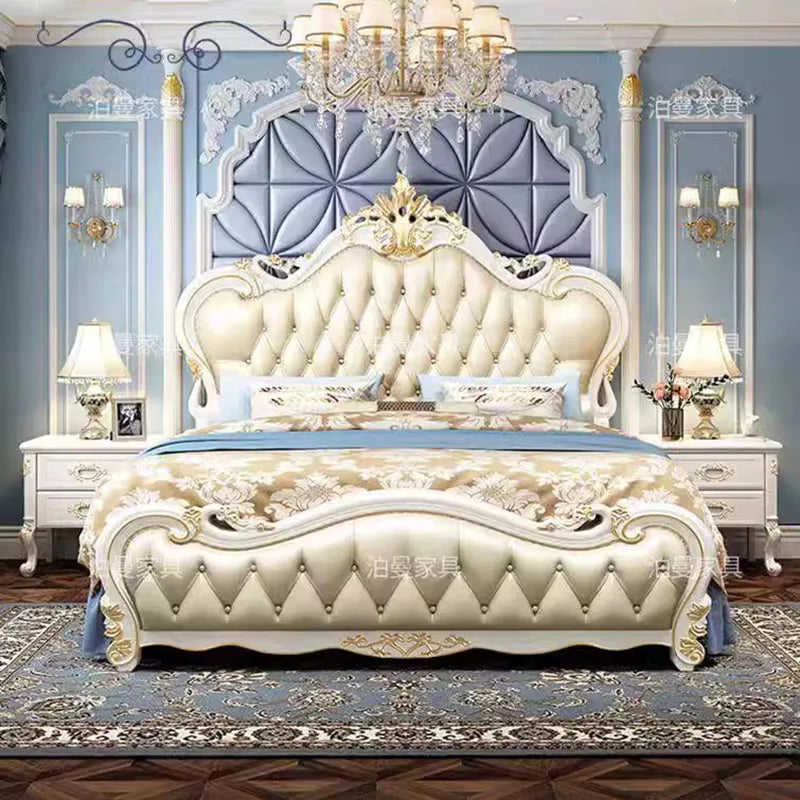 White Luxury Bed