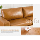 Upholstered Oversized 3-Seater Sofa