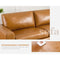 Upholstered Oversized 3-Seater Sofa