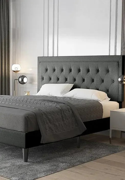 King Size Upholstered Bed Frame