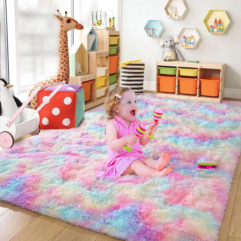 Noahas Fluffy Area Rug