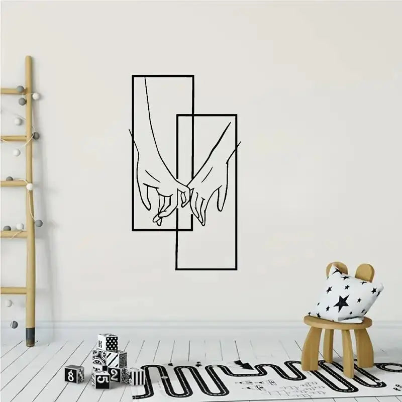 Hands Couple Love Art Poster