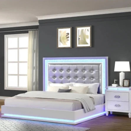 4 Pc LED Bedroom Set