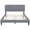 Queen Size Upholstered Platform Bed