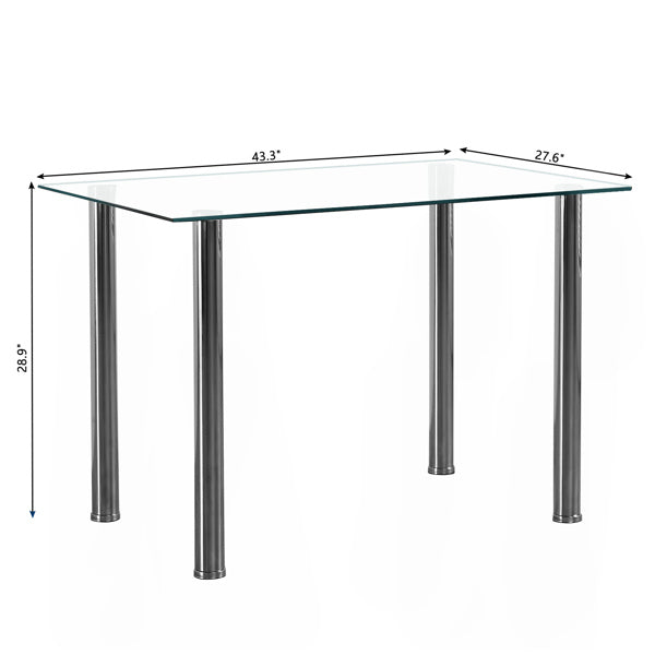 Tempered Glass Dining Table